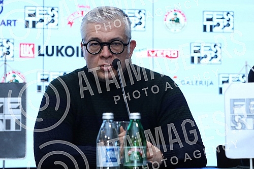 A press conference was held in the press hall of the Kombank Hall on the occasion of the edition of the Fest 50 postage stamps published by the Post of Serbia.U press sali Kombank dvorane odrzana je konferencija za medije povodom edicije postanskih