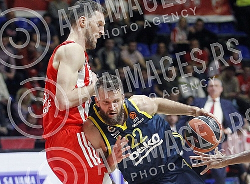 The remaining match of the 19th round of the Turkish Airlines Euroleague between KK Crvena zvezda mts and KK Fenerbahce Beko Istanbul was played in the Aleksandar Nikolic Hall.Zaostali mec 19. kola Turkish Airlines Evrolige izmedju KK Crvena zvezda