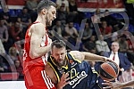 The remaining match of the 19th round of the Turkish Airlines Euroleague between KK Crvena zvezda mts and KK Fenerbahce Beko Istanbul was played in the Aleksandar Nikolic Hall.Zaostali mec 19. kola Turkish Airlines Evrolige izmedju KK Crvena zvezda