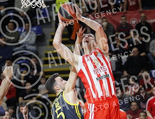 The remaining match of the 19th round of the Turkish Airlines Euroleague between KK Crvena zvezda mts and KK Fenerbahce Beko Istanbul was played in the Aleksandar Nikolic Hall.Zaostali mec 19. kola Turkish Airlines Evrolige izmedju KK Crvena zvezda