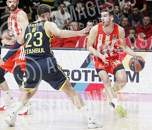 The remaining match of the 19th round of the Turkish Airlines Euroleague between KK Crvena zvezda mts and KK Fenerbahce Beko Istanbul was played in the Aleksandar Nikolic Hall.Zaostali mec 19. kola Turkish Airlines Evrolige izmedju KK Crvena zvezda