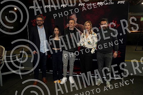 A press conference on the occasion of the start of filming of the TV series 