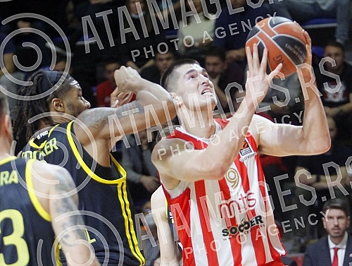 The remaining match of the 19th round of the Turkish Airlines Euroleague between KK Crvena zvezda mts and KK Fenerbahce Beko Istanbul was played in the Aleksandar Nikolic Hall.Zaostali mec 19. kola Turkish Airlines Evrolige izmedju KK Crvena zvezda