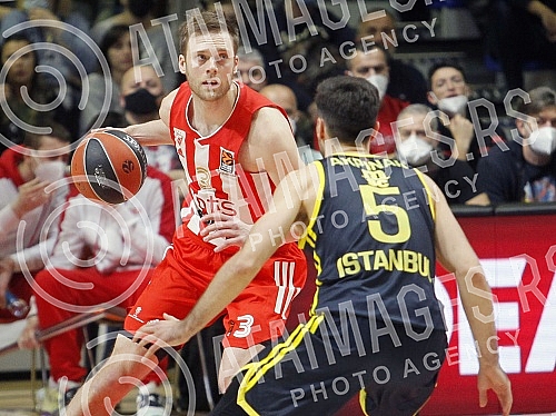 The remaining match of the 19th round of the Turkish Airlines Euroleague between KK Crvena zvezda mts and KK Fenerbahce Beko Istanbul was played in the Aleksandar Nikolic Hall.Zaostali mec 19. kola Turkish Airlines Evrolige izmedju KK Crvena zvezda