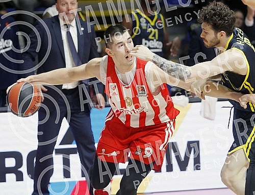 The remaining match of the 19th round of the Turkish Airlines Euroleague between KK Crvena zvezda mts and KK Fenerbahce Beko Istanbul was played in the Aleksandar Nikolic Hall.Zaostali mec 19. kola Turkish Airlines Evrolige izmedju KK Crvena zvezda