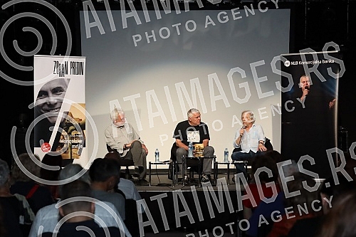 The promotion of the first novel by the famous Slovenian singer-songwriter Zoran Predin 