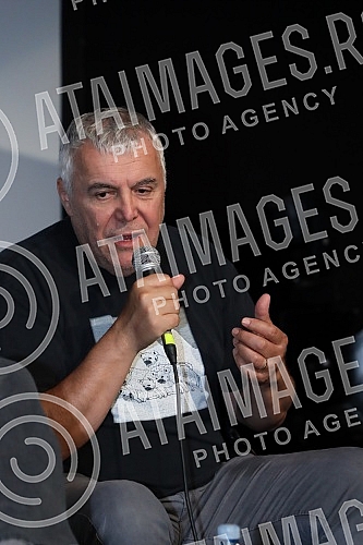 The promotion of the first novel by the famous Slovenian singer-songwriter Zoran Predin 