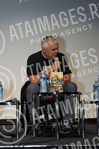 The promotion of the first novel by the famous Slovenian singer-songwriter Zoran Predin 