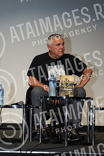 The promotion of the first novel by the famous Slovenian singer-songwriter Zoran Predin 