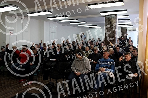 Skupstina Bokserskog saveza Srbije koju je organizovao Nadzorni odbor Bokserskog saveza Srbije u hali Pinki. 