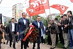 Marking of the International Labours Day held at Slavija Square.Obelezavanje Dana Rada odrzano na Trgu Slavija.
