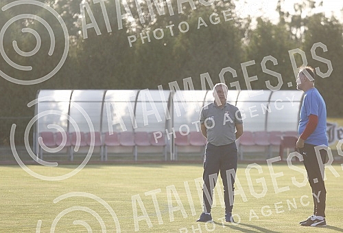 Press conference and prectice of national A team of Serbia.Pres konferencija i trening nacionalnog tima Srbije odrzan u Staroj Pazovi.