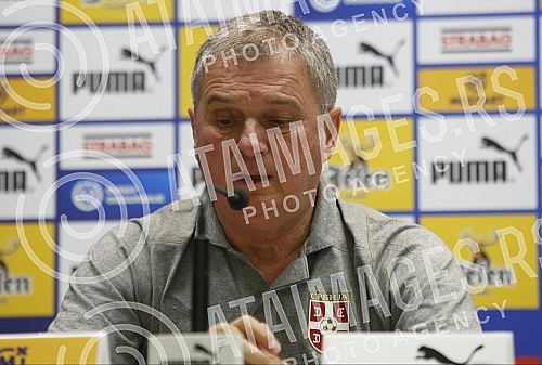 Press conference and prectice of national A team of Serbia.Pres konferencija i trening nacionalnog tima Srbije odrzan u Staroj Pazovi.