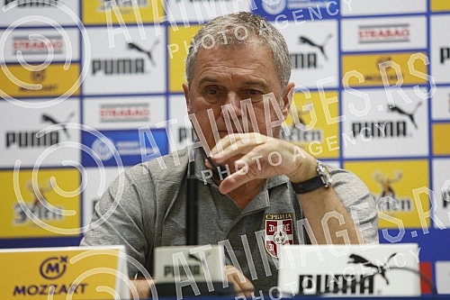 Press conference and prectice of national A team of Serbia.Pres konferencija i trening nacionalnog tima Srbije odrzan u Staroj Pazovi.
