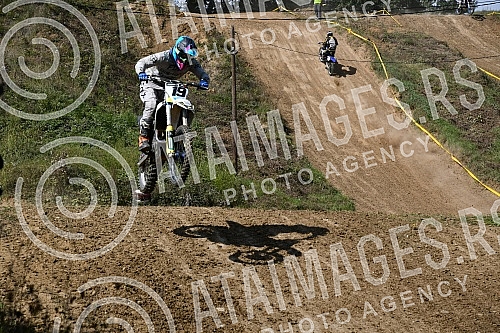 A motocross competition was held at the MX Park Tresnjari track in Kraljevo.Na stazi MX park Tresnjari u Kraljevu odrzano je takmicenje u moto krosu.