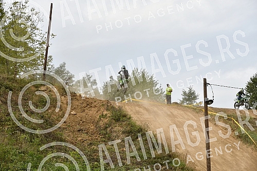 A motocross competition was held at the MX Park Tresnjari track in Kraljevo.Na stazi MX park Tresnjari u Kraljevu odrzano je takmicenje u moto krosu.