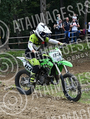 A motocross competition was held at the MX Park Tresnjari track in Kraljevo.Na stazi MX park Tresnjari u Kraljevu odrzano je takmicenje u moto krosu.