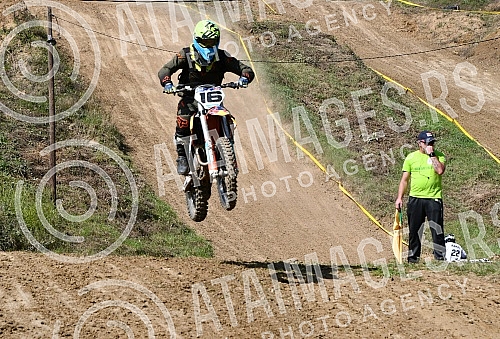 A motocross competition was held at the MX Park Tresnjari track in Kraljevo.Na stazi MX park Tresnjari u Kraljevu odrzano je takmicenje u moto krosu.