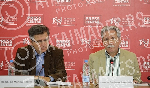 A media conference of the Movement for the Defense of Kosovo and Metohija was held in the UNS Press Center with the theme 