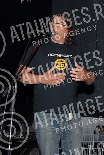 Nastup Ramba Amadeusa (Antonije Pusic) u klubu Monsun, povodom 9. maja dana pobede nad fasizmom u Drugom svetskom ratu (WWII).