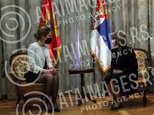 Minister of culture and information Maja Gojkovic met with Montenegrin minister of education, science, culture and sports Vesna Bratic and on that occasion it was agreed to sign an agreement on cooperation in the field of culture in the coming period