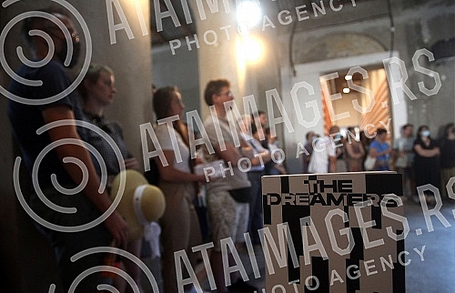 Closing of the 58th October Salon - Belgrade Biennale, which was conceived by a couple of Italian curators Ilari Marot and Andrea Bacin under the thematic framework and the title Dreamers.Zatvaranje 58. Oktobarskog salona  Beogradskog bijenalea ko