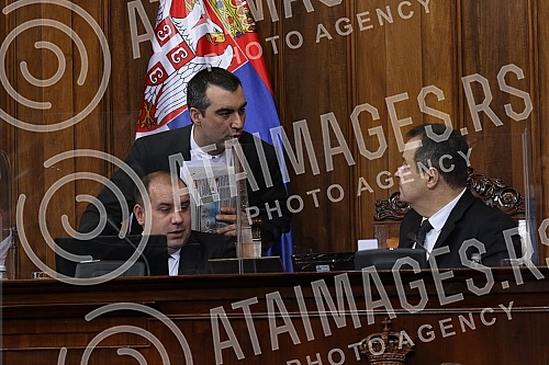 A session of the Eighth Special Session of the National Assembly in the Twelfth Convocation was held to discuss proposals for an act to change the Constitution, the Constitutional Law for the Implementation of the Act on Amendments to the Constitutio