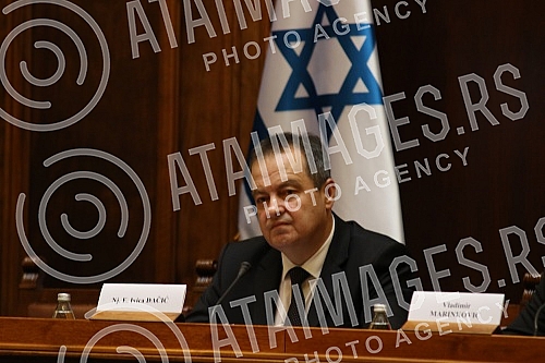 The President of the National Assembly, Ivica Dacic, addressed the celebration of the Jewish holiday of Hanukkah, organized by the Parliamentary Group of Friendship with Israel, whose president is Vladimir Marinkovic, and in cooperation with the Amba