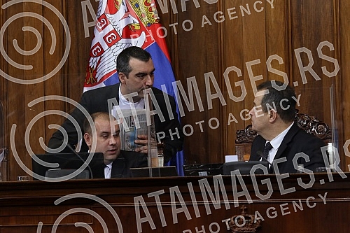 A session of the Eighth Special Session of the National Assembly in the Twelfth Convocation was held to discuss proposals for an act to change the Constitution, the Constitutional Law for the Implementation of the Act on Amendments to the Constitutio