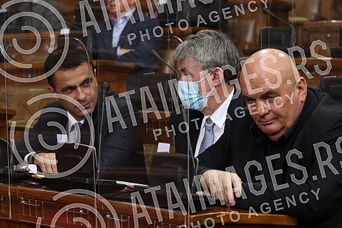 A session of the Eighth Special Session of the National Assembly in the Twelfth Convocation was held to discuss proposals for an act to change the Constitution, the Constitutional Law for the Implementation of the Act on Amendments to the Constitutio