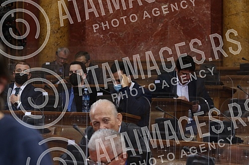 A session of the Eighth Special Session of the National Assembly in the Twelfth Convocation was held to discuss proposals for an act to change the Constitution, the Constitutional Law for the Implementation of the Act on Amendments to the Constitutio