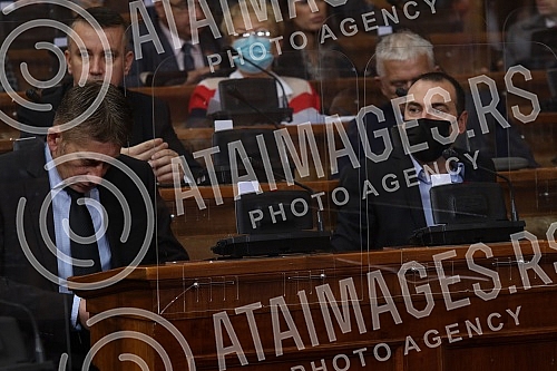 A session of the Eighth Special Session of the National Assembly in the Twelfth Convocation was held to discuss proposals for an act to change the Constitution, the Constitutional Law for the Implementation of the Act on Amendments to the Constitutio