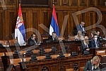 A session of the Eighth Special Session of the National Assembly in the Twelfth Convocation was held to discuss proposals for an act to change the Constitution, the Constitutional Law for the Implementation of the Act on Amendments to the Constitutio