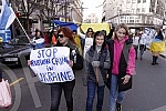 A rally in support of Ukraine and against the dictatorship in Russia and Belarus was held on the Republic Square, organized by an informal group of the Russian, Ukrainian and Belarusian diasporas.Na Trgu Republike odrzan je skup podrske Ukrajini i 