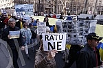 A rally in support of Ukraine and against the dictatorship in Russia and Belarus was held on the Republic Square, organized by an informal group of the Russian, Ukrainian and Belarusian diasporas.Na Trgu Republike odrzan je skup podrske Ukrajini i 