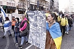 A rally in support of Ukraine and against the dictatorship in Russia and Belarus was held on the Republic Square, organized by an informal group of the Russian, Ukrainian and Belarusian diasporas.Na Trgu Republike odrzan je skup podrske Ukrajini i 