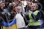 A rally in support of Ukraine and against the dictatorship in Russia and Belarus was held on the Republic Square, organized by an informal group of the Russian, Ukrainian and Belarusian diasporas.Na Trgu Republike odrzan je skup podrske Ukrajini i 