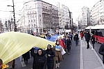 A rally in support of Ukraine and against the dictatorship in Russia and Belarus was held on the Republic Square, organized by an informal group of the Russian, Ukrainian and Belarusian diasporas.Na Trgu Republike odrzan je skup podrske Ukrajini i 