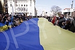 A rally in support of Ukraine and against the dictatorship in Russia and Belarus was held on the Republic Square, organized by an informal group of the Russian, Ukrainian and Belarusian diasporas.Na Trgu Republike odrzan je skup podrske Ukrajini i 
