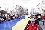 A rally in support of Ukraine and against the dictatorship in Russia and Belarus was held on the Republic Square, organized by an informal group of the Russian, Ukrainian and Belarusian diasporas.Na Trgu Republike odrzan je skup podrske Ukrajini i 