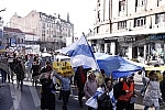 A rally in support of Ukraine and against the dictatorship in Russia and Belarus was held on the Republic Square, organized by an informal group of the Russian, Ukrainian and Belarusian diasporas.Na Trgu Republike odrzan je skup podrske Ukrajini i 