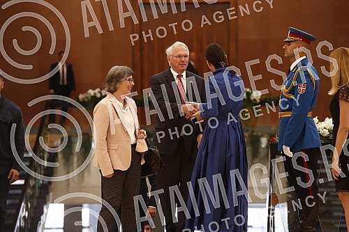 The President of the Republic of Serbia, Aleksandar Vucic, presented Vidovdan decorations to deserving individuals and institutions, after which a formal reception was organized on the occasion of Vidovdan and the inauguration of the President of the