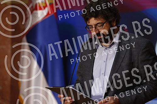 In the House of the National Assembly, a press conference of the Green Left Club - We are not drowning Belgrade was held on the problems of the local village of Podgradina near Kosjerica with the construction of a quarry.U Domu Narodne skupstine od