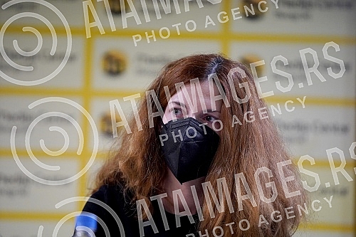 A press conference at which the opposition parties presented the 