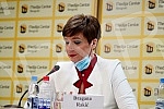 A press conference at which the opposition parties presented the 