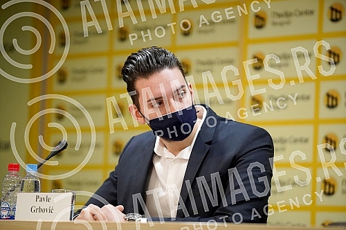 A press conference at which the opposition parties presented the 