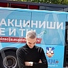 Rapper Mihajlo Veruovic - Voyage, as part of the action that Skymusic is implementing in cooperation with the City of Belgrade, pointed out the importance of vaccination in front of the 