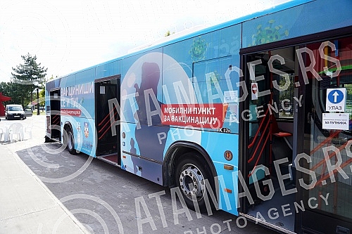 Rapper Mihajlo Veruovic - Voyage, as part of the action that Skymusic is implementing in cooperation with the City of Belgrade, pointed out the importance of vaccination in front of the 