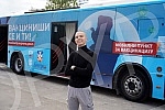 Rapper Mihajlo Veruovic - Voyage, as part of the action that Skymusic is implementing in cooperation with the City of Belgrade, pointed out the importance of vaccination in front of the 