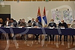 Meeting of the President of the Republic of Serbia Aleksandra Vucic with all presidents of the municipalities of the Nisava District in the Officers' House Nis.Sastanak predsednika Republike Srbije Aleksandra Vucic sa svim predsednicima opstina Nis